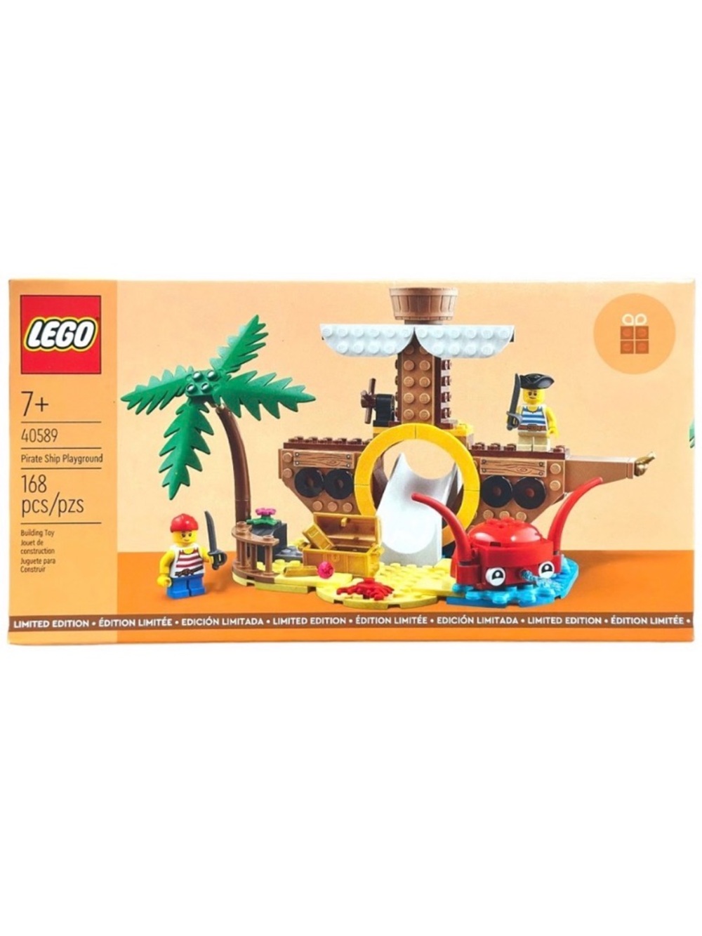 LEGO Pirate Ship Playground 40589 Retired New In‎ Box Limited Edition